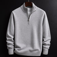 Joshua - Classic Half-Zip Sweater