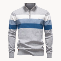 Callen - Stretch Knit Quarter-Zip Sweater